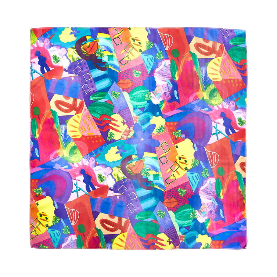 Heirloom Knot Wrap - 70cm x 70cm