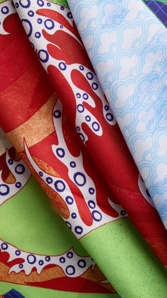 Untamed Flame - 70cm x 70cm